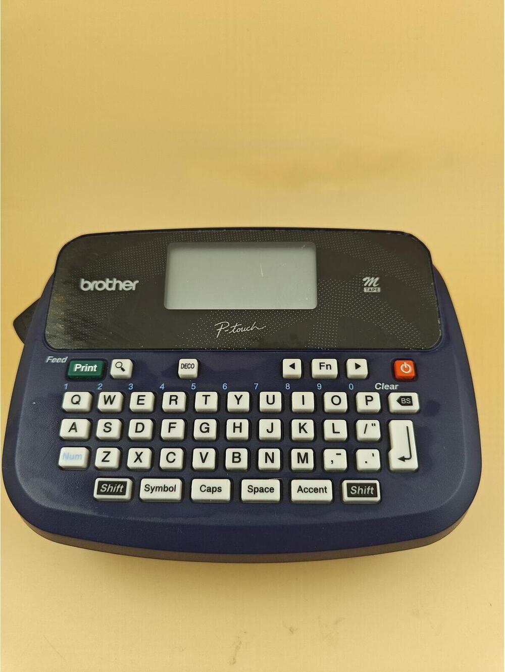 Brother P-Touch PT-45 Thermal Label Printer Tested Working Home Office Maker